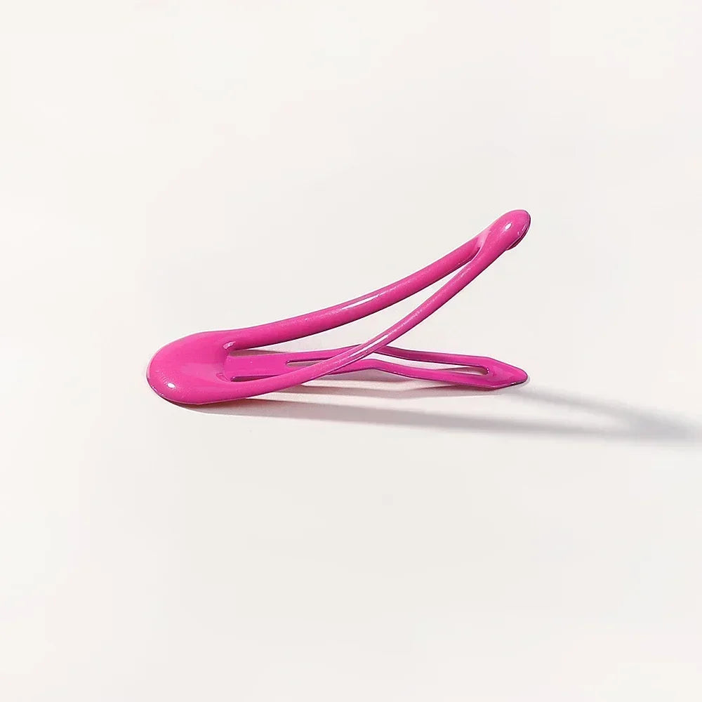 20/50Pcs Snap Hair Clips Candy Color Glossy 2 Inches No Slip Metal Hair Pins Clips Barrettes Accessories for Baby Girls Toddlers