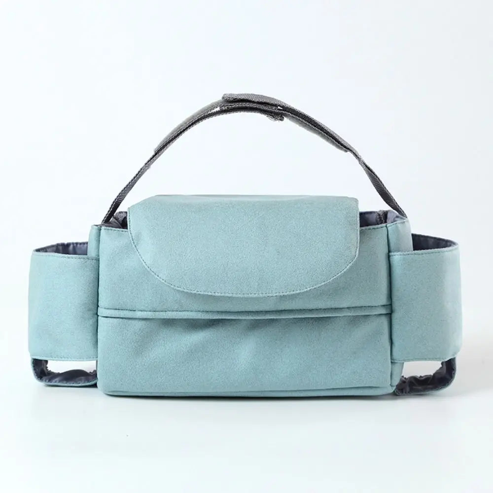 Large Capacity Baby Pram Organizer Multifunctional Insulated Pocket Stroller Hanging Bag wirh Tissue Bag Detachable Design