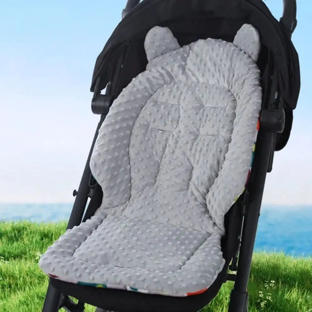 Portable Cotton Baby Stroller Cushion Multi-function Windproof Trolley Mattress Warm Washable Pushchair Car Mat All Seasons