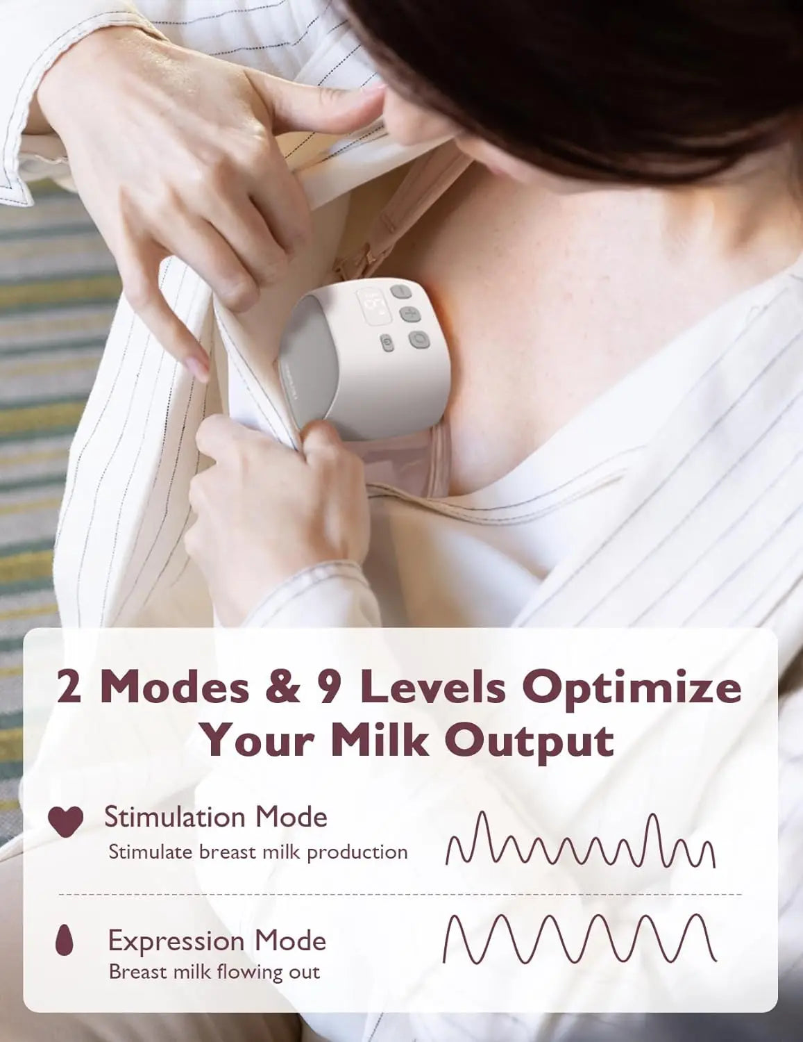 Momcozy Hands-Free Breast Pump S9 Pro