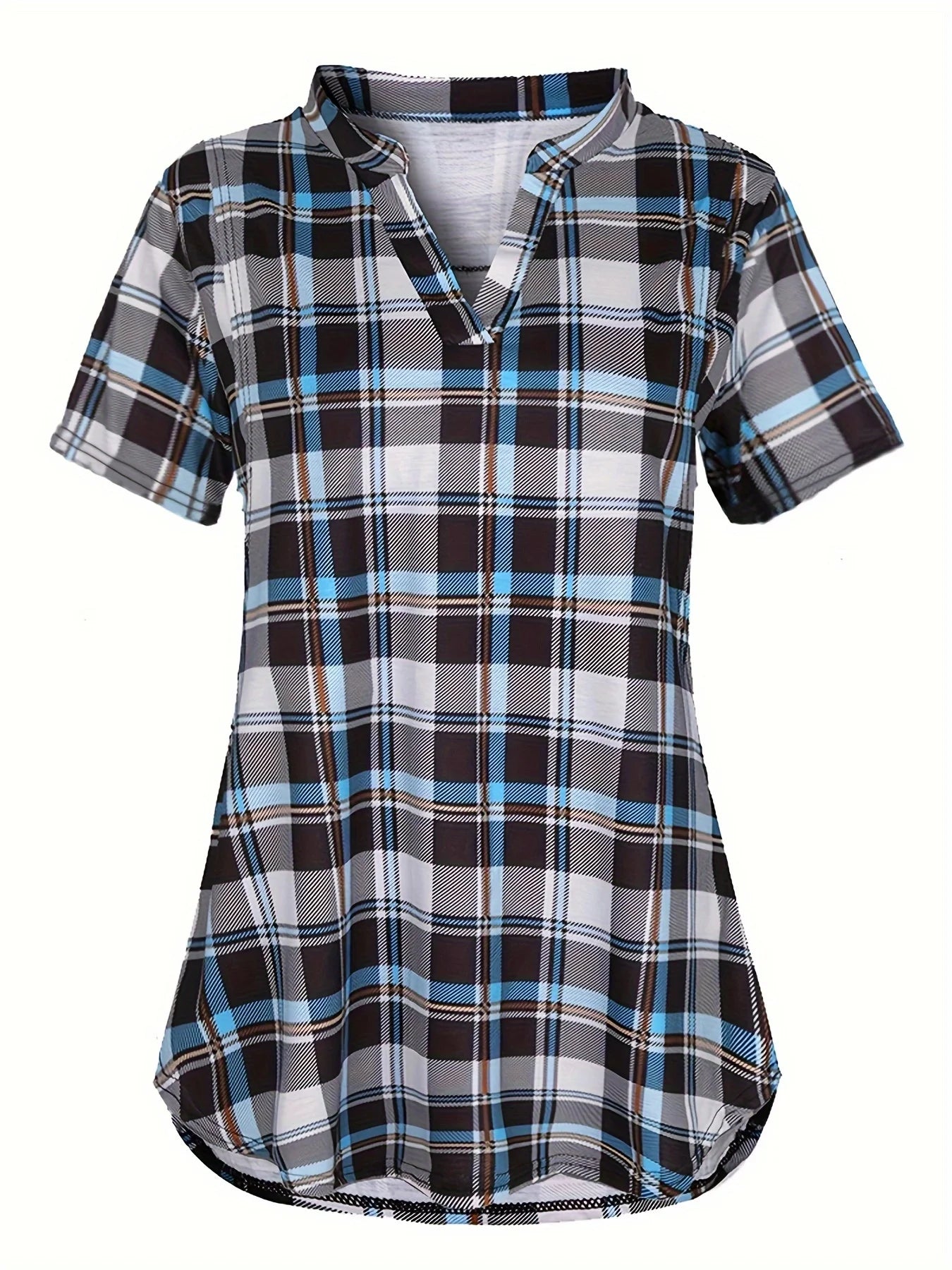 Women's Maternity Breastfeeding T-shirt V-Neck Solid Color Short Sleeve Nursing Tops Clothes for Pregnant Women