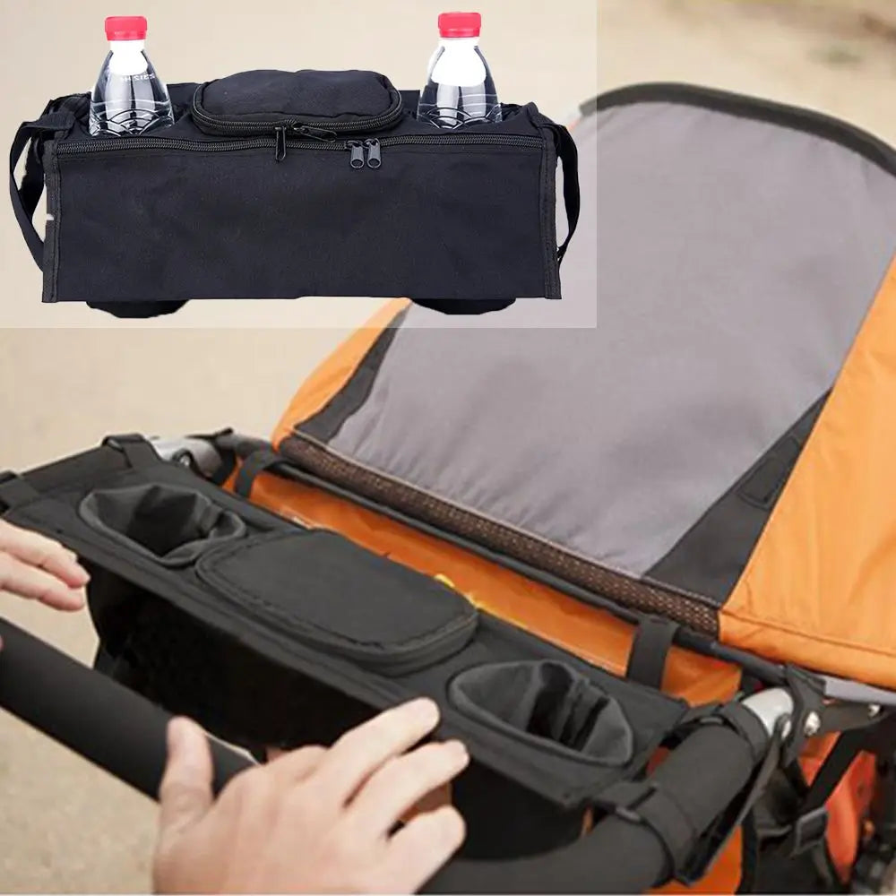 Wheelchair Storage Bag Stroller Accessories Baby Stroller Organizer Baby Pram Bottle Cup Holder Carriage Bag Infant Nappy Bags