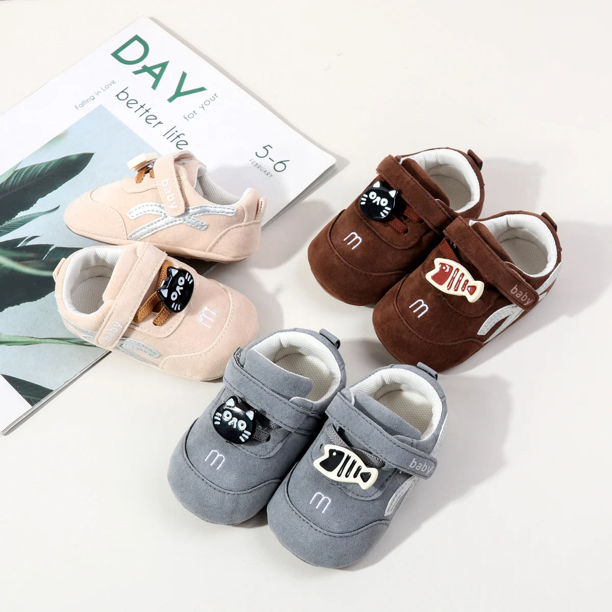 Hot Sale Baby Boys And Girls Sprots Sneaker Indoor Outdoor Toddler Shoes For 0-18 Months Baby Unisex Soft And Comfortable Sole
