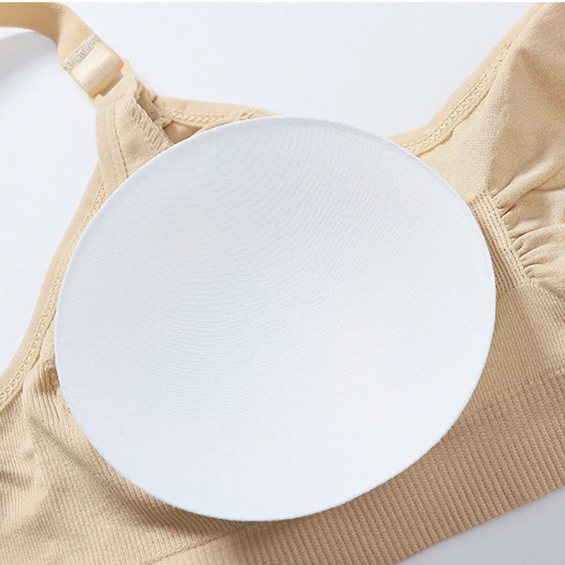 Adjustable Seamless Plus Size Nursing Bra Breathable Women Breastfeeding Bra High Quality Underwear Maternity Clothes Push Up