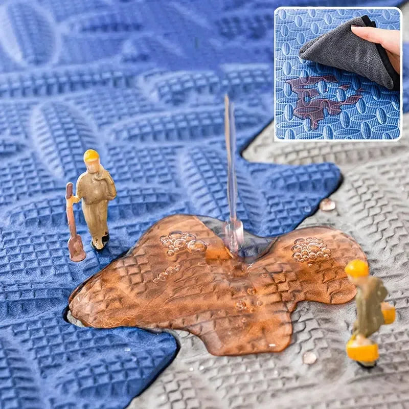 2.5cm Thick Baby Play Mat Tiles Interlocking EVA Foam Puzzle Floor Mats for Crawling Kids Room Safety Pad 2/6Pieces