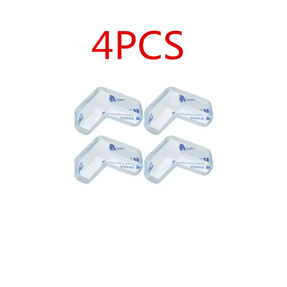 Soft Transparent Baby Safety Silicone Table Corner Edge Protector Anti Collision Cover SPT101