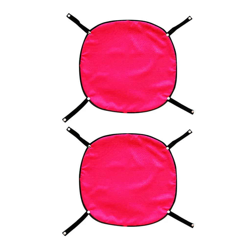 2pcs Baby Walker Foot Rest Universal Foot Pad Soft Fabric Support For Newborn Toddler Comfortable Sitting Sleeping Walker