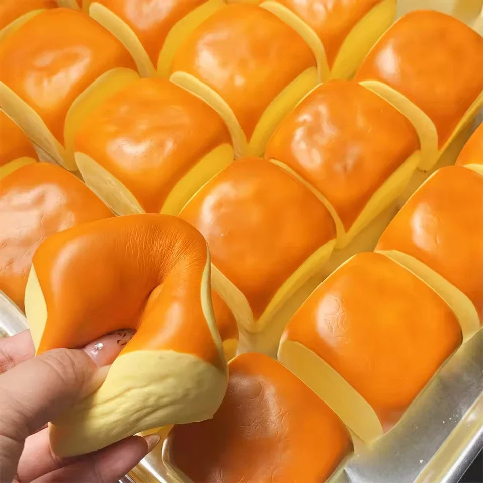 1/2/3Pcs Hawaiian Bread Squeeze Toy Slow Rising Taba Squishy Stress Balls Soft Calming Squishes Fidget Toys for Party Favor Gift