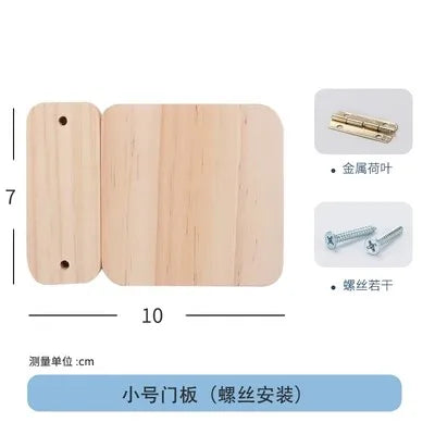 Montessori Busy Board MB01 DIY Accessories Unlock Door Latch Wheel Educational Toy For Children