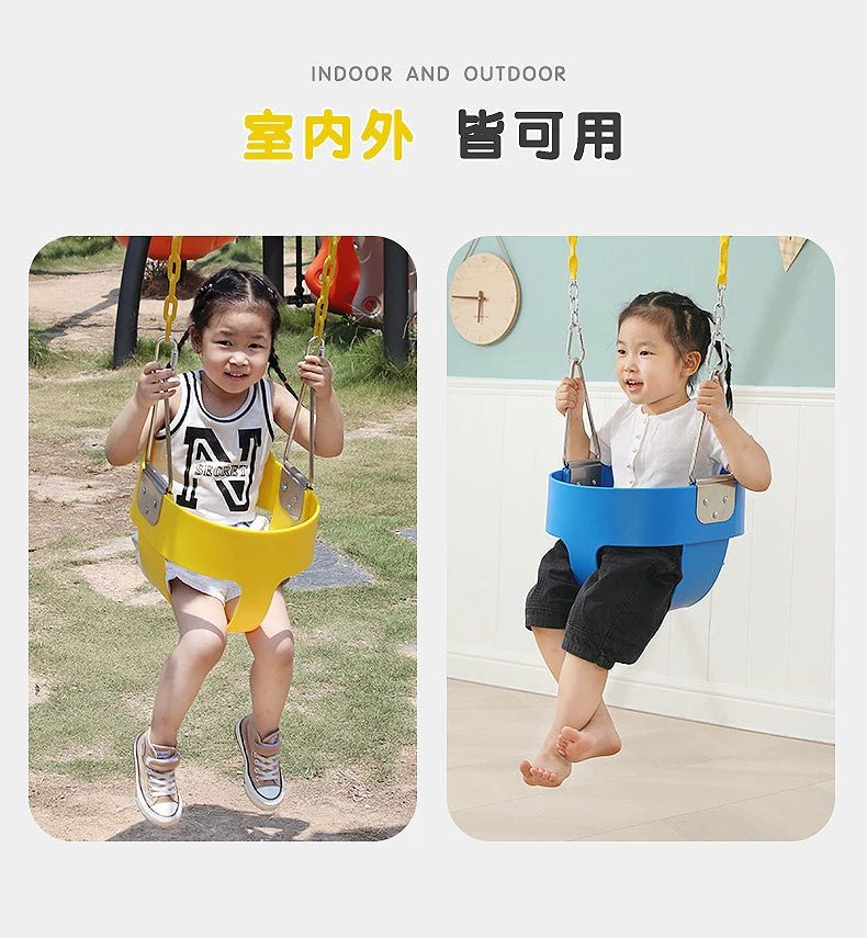 XL baby basket swing, glider seat for indoor or outdoor use.