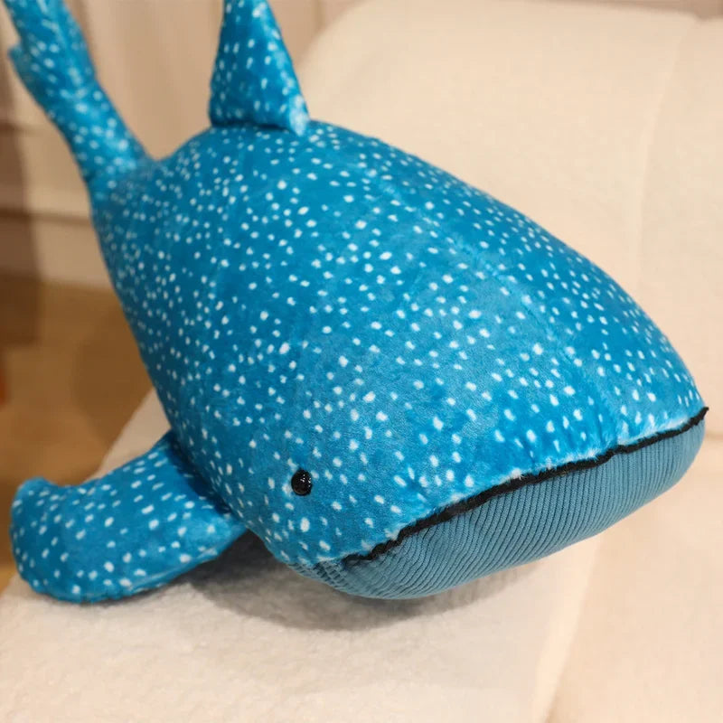 Lovely Whale Plush Toys Stuffed Soft Animal Blue Whale Dolls Kawaii Toy for Birthday Christmas Gift