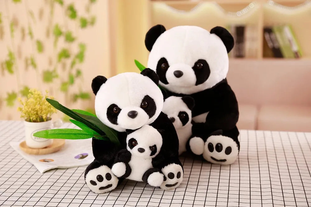 Hot Nice birthday Soft cloth Toy kids baby Lovely Bear Plush Panda Present Doll Stuffed Animals Cute Cartoon Pillow