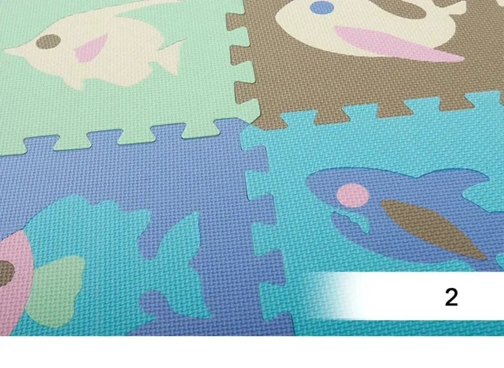 EVA Foam Baby Play Mat Soft Baby Playground Rugs Baby Toys Kids Puzzle Educational Toys Children's Room Floor Protector Carpets
