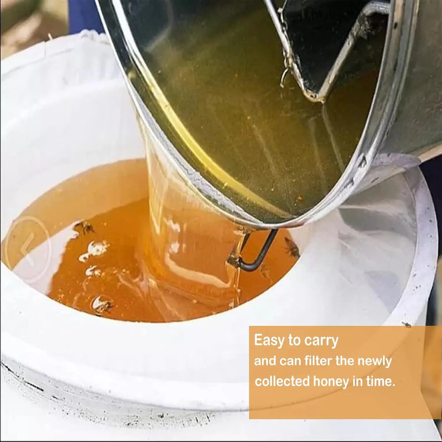 8pcs Honey Strainers Beekeeping Honey Bee Filter Mesh Bag Filters Extract Tools Beekeeping Tool Beekeeping Filter Mesh