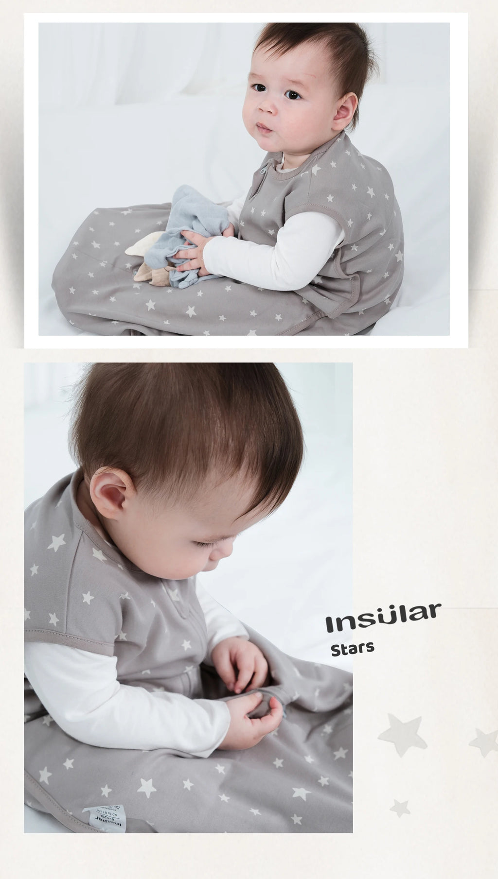 Insular Baby Sleep Sack Sleepping Bag Unisex Sleeveless 100% Cotton Wearable Bedding Blanket Suit Summer Soft For Baby Toddler