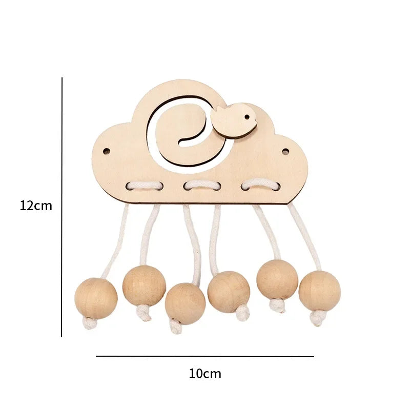 Busy Board Montessori Educational Toy For Early Learning Hands On Development Model 001