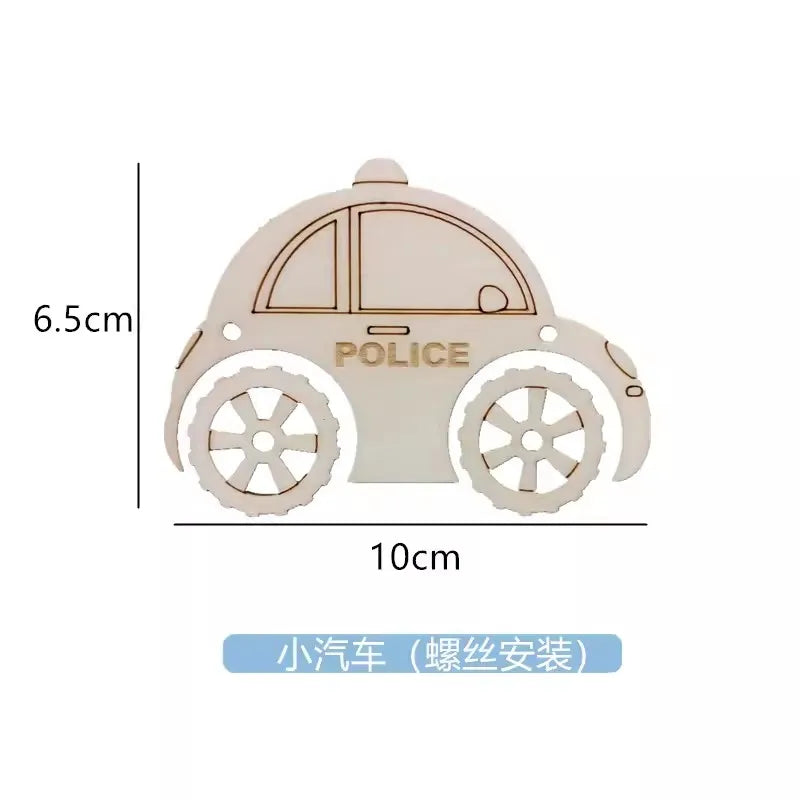 Montessori Busy Board Accessories Leather Buckle Switch Light Plug Wooden Toy Educational Toy Model MBA01