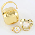 Shiny and fashionable baby pacifier pacifier box set super value pacifier set