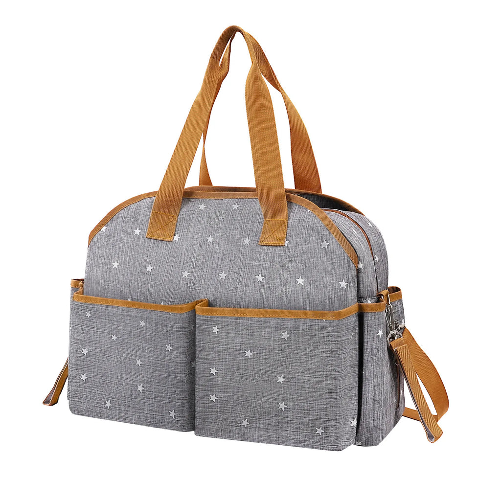 Mother and baby bag, large-capacity multifunctional diaper and bottle storage bag, baby stroller hanging bag