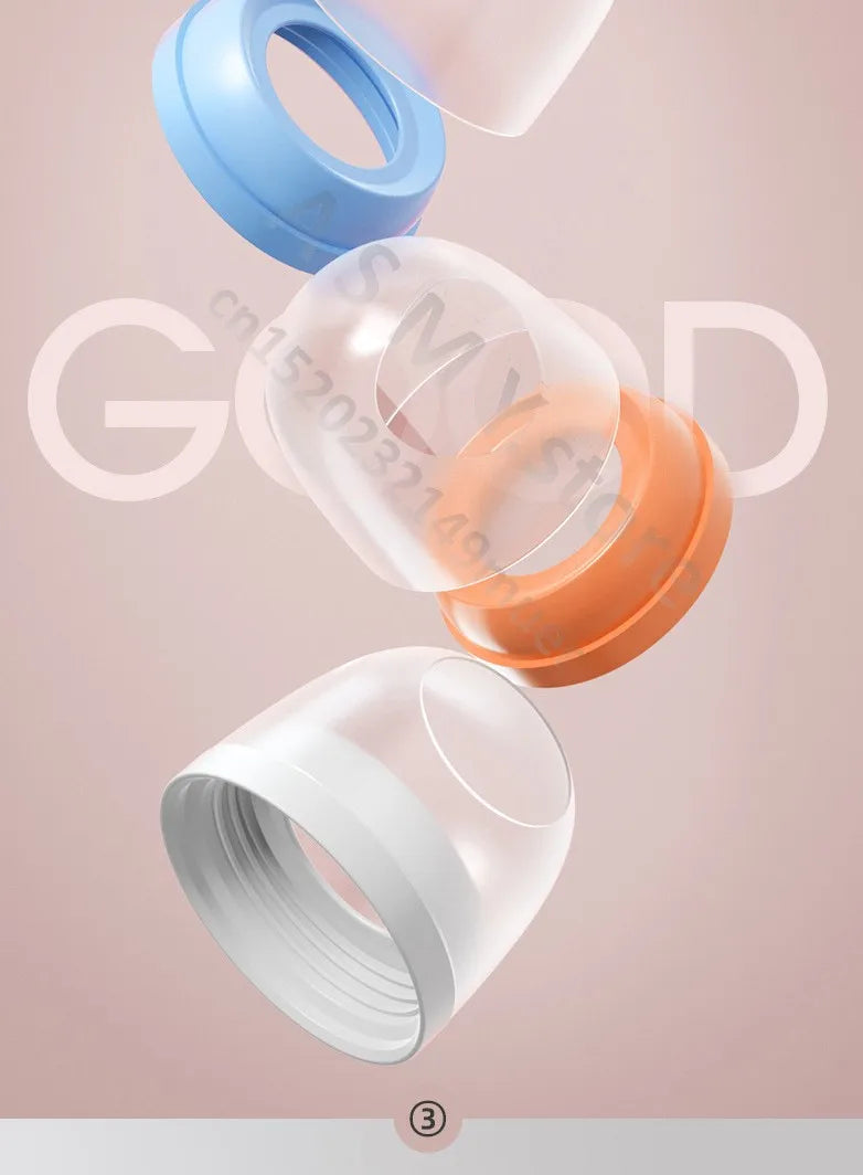 for Pigeon 3rd generation wide mouth bottle / bottle accessories / Pigeon handle / Pigeon cap screw teeth dust seal cap
