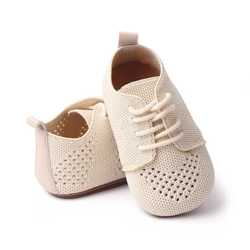 Spring Autumn Children's Mesh Sports Shoes Breathable Mesh Footwear Baby Shoes Casual Shoes 0-1 Years Old Soft Topped Baby Shoes