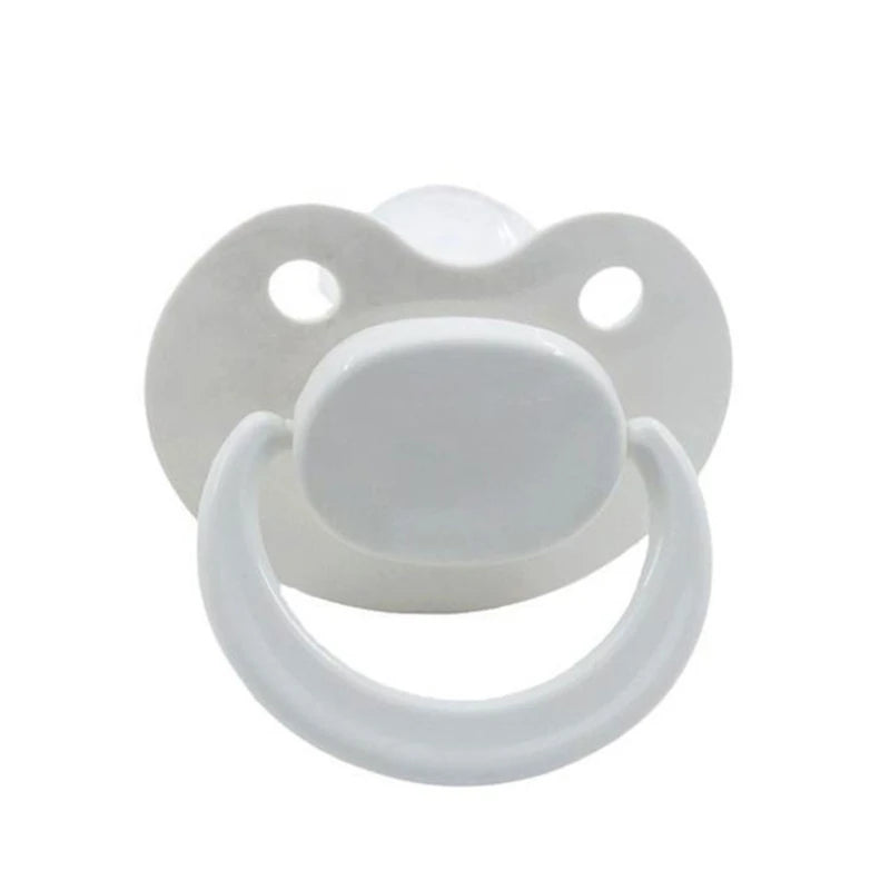 Adult Pacifier for Stress Relief Silicone Simulation Nipple Peace and Relaxation Realistic Soother Toy