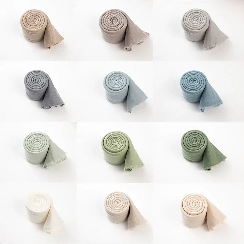 32x170CM Soft Stretch Wrapping Newborn Photography Prop Wool Blanket Swaddle For Baby Photo Prop Infant Studio Shoot Accessories