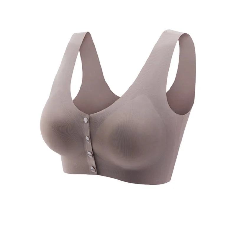 Nursing Bra Maternity Bra With Removable Pads Front Open Buckle Breathable Comfortable 3D Seamless Bras For Women Pregnancy Hot