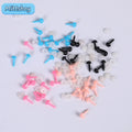 100Pcs DIY 3X5X7MM Felt Handmad Simulation Triangle Doll Plug Eye  Accessories Plush Toy Dough Sculpture Carv Puppet Doll Toy