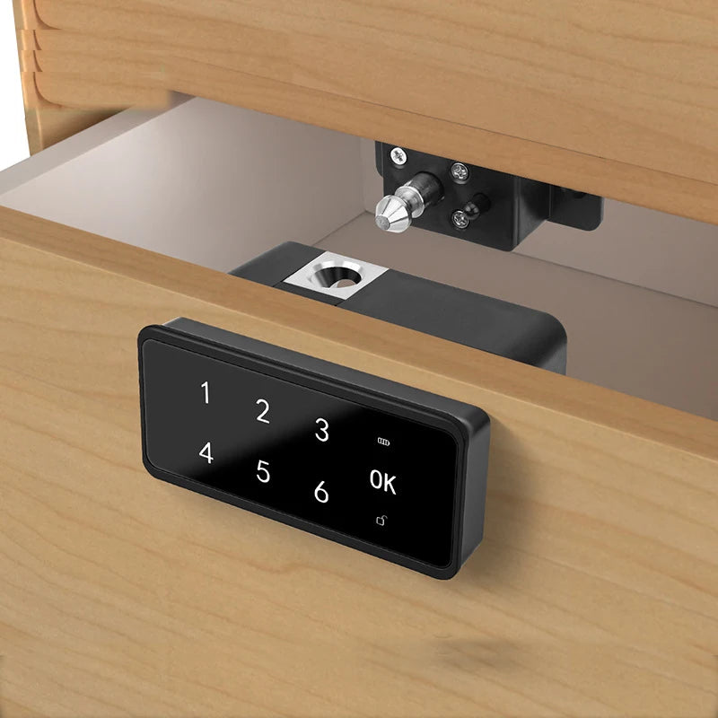 Smart Password Cabinet Drawer Cupboards Door Lock