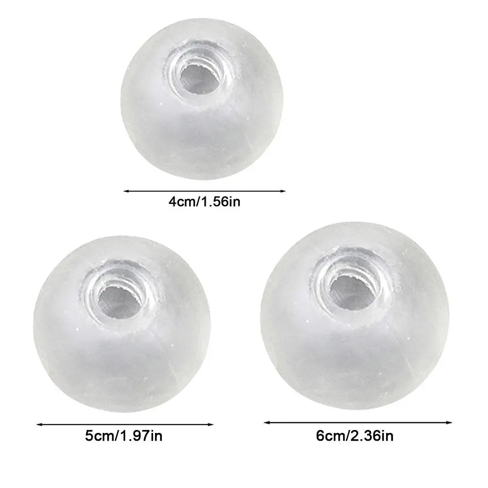DIY Empty Ball Shell for Handmade Squishy Toy Clear Soft Rubber Skin for Maltose Squeeze Ball Creative Stress Relief Toy