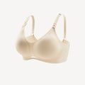 New Women'S Breastfeeding Bra With No Trace Lightweight Comfortable And Steel Ring Front Open Button Breastfeeding Bra