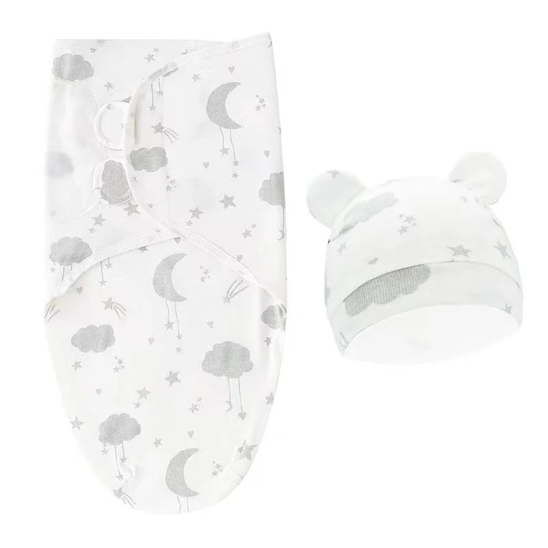 1pc Baby Swaddle Wrap Soft Cocoon Baby Blankets Newborn Swaddle Wrap Warm Cotton Baby Bedding Blanket