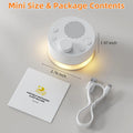 2025 White Noise Machine 24 Sleep Soothing Sounds Portable Baby Sleep Machine Night Lights Memory Function For Baby Kids Adults