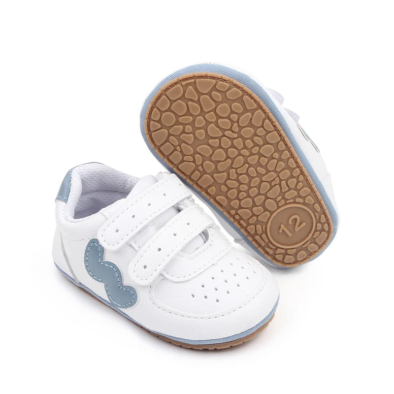 New Fashion Baby Shoes Spring and Autumn High Quality TPR Sole Anti-slip Water Proof Toddler Prewalking Outdoor Sneaker D2736