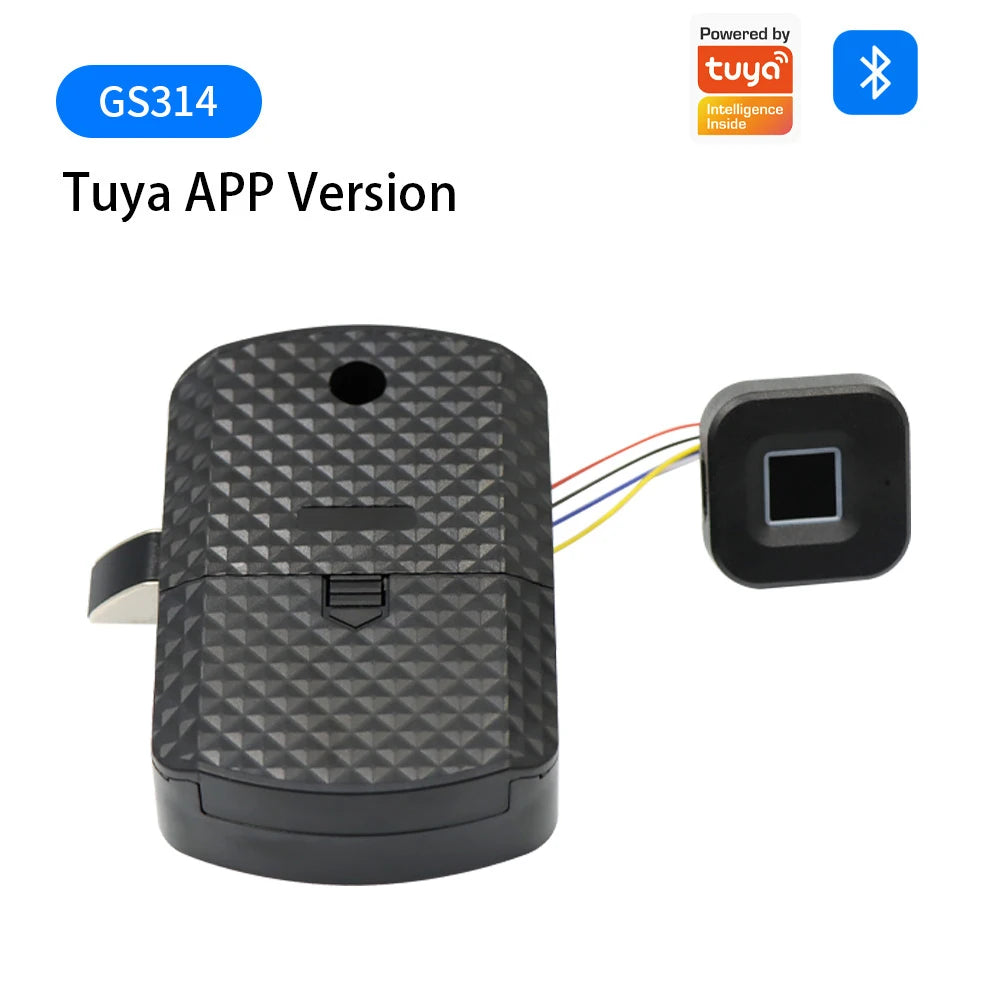 Support Tuya APP Smart Fingerprint No Punch Cam Lock Cabinet Lock Door Drawer Filing Cabinet Post Mail Box Furniture Locker