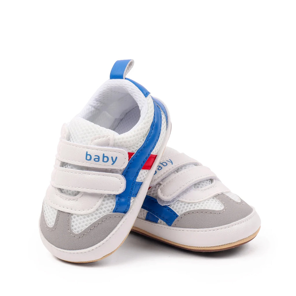 New Fashionable Design Spring And Autumn Baby Unisex Pre-walking Indoor Outdoor Toddler Shoes With Comfortable And Soft Sole