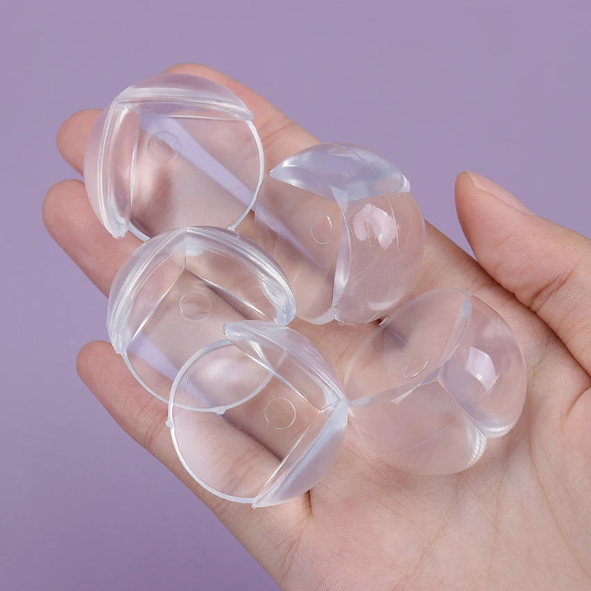Childproofing Table Corner Guards - 16 PCS Transparent Spherical Edge Protectors children child safety