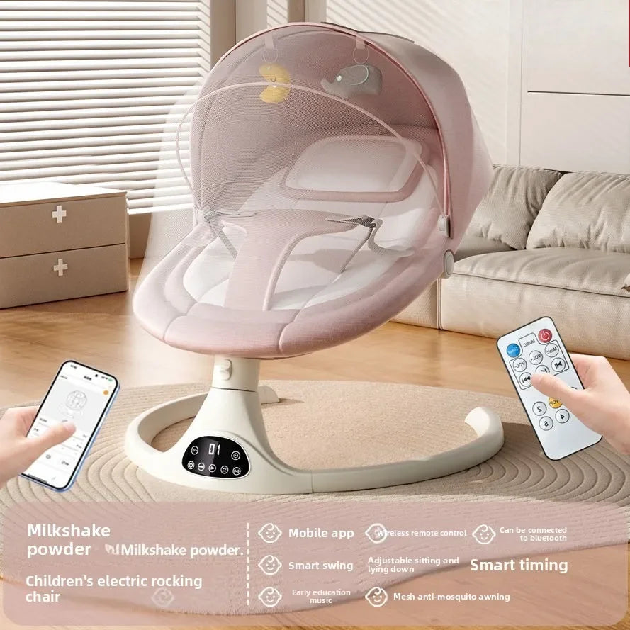 Electric Baby Rocker Swing And Soothing Bassinet With Music For Sleep And Comfort Model K2