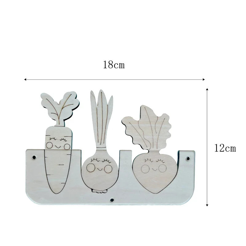 Baby DIY Wooden Montessori  Busy Board Parts  Busy Board Accessories Slide Alarm Clock Educational Toy Gear for Children Gifts