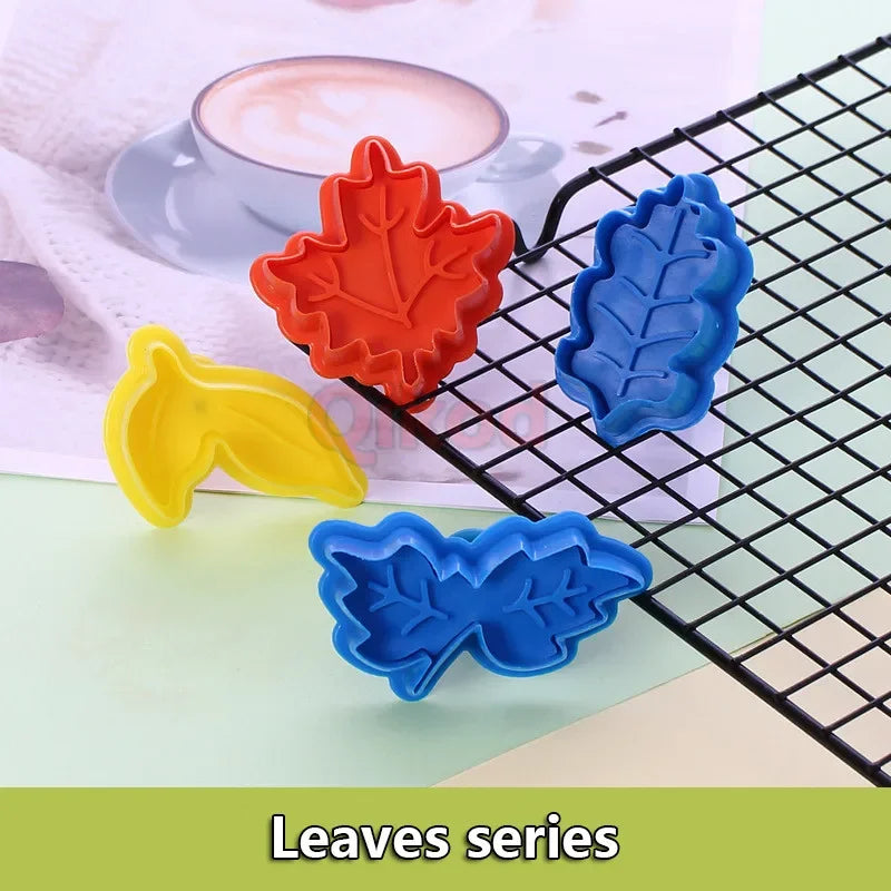 Montessori DIY 3D Animal Vegetables Fruit Plasticine Slime Mold Tool Set Kit Ability Play Dough Clay Educational toy for chidlre