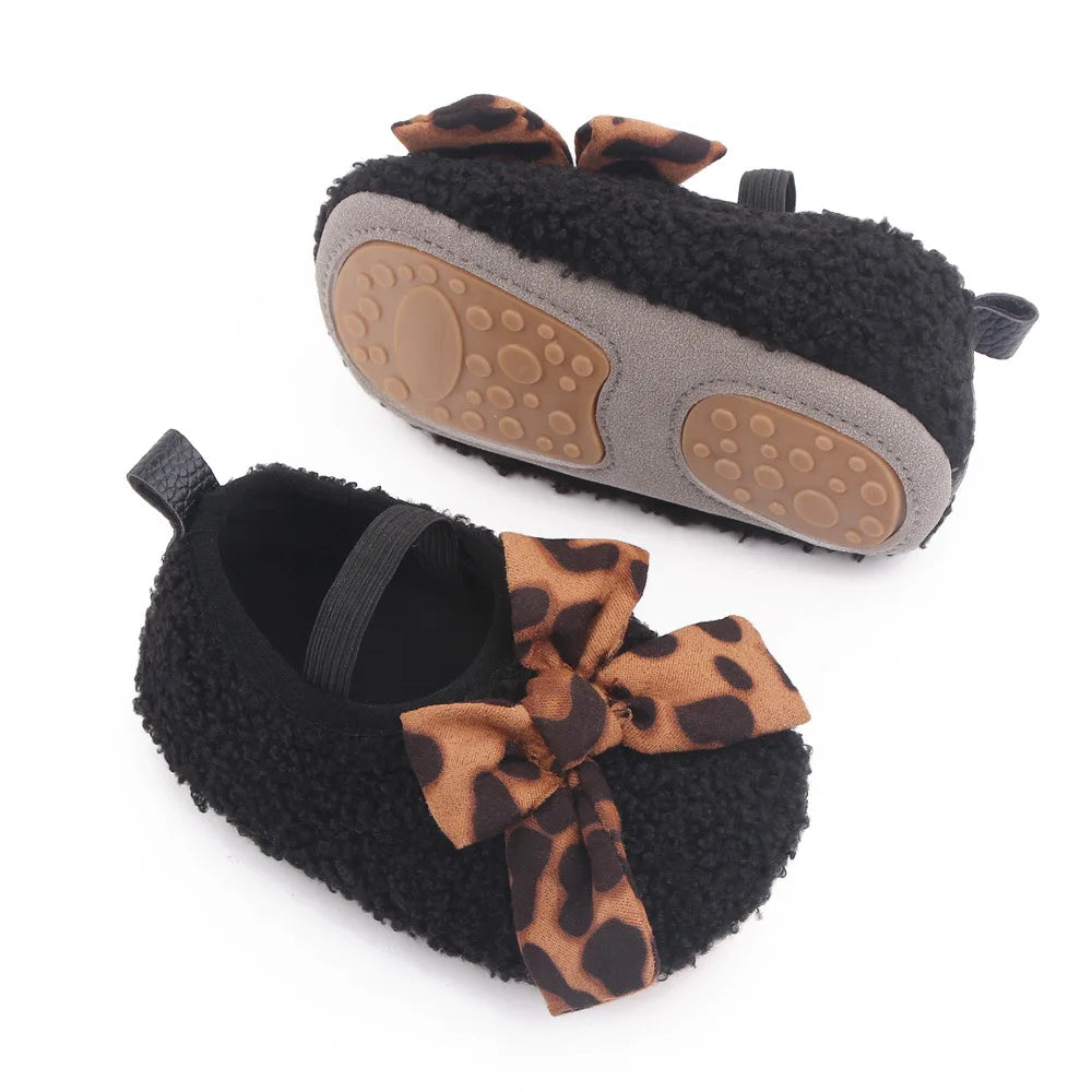Baby Winter and Autumn Style Multiple Choices High Quality Soft Cotton Warm and Plush Toddler Shoes Anti-slip Sole Prewalking