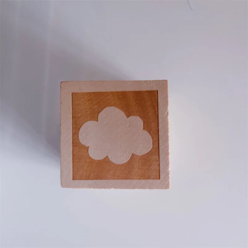 Ns Nordic Three Dimensional Wooden Block Ornaments Key Identifier 26 English Letters For Names