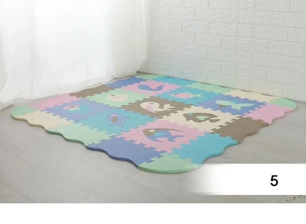 EVA Foam Baby Play Mat Soft Baby Playground Rugs Baby Toys Kids Puzzle Educational Toys Children's Room Floor Protector Carpets