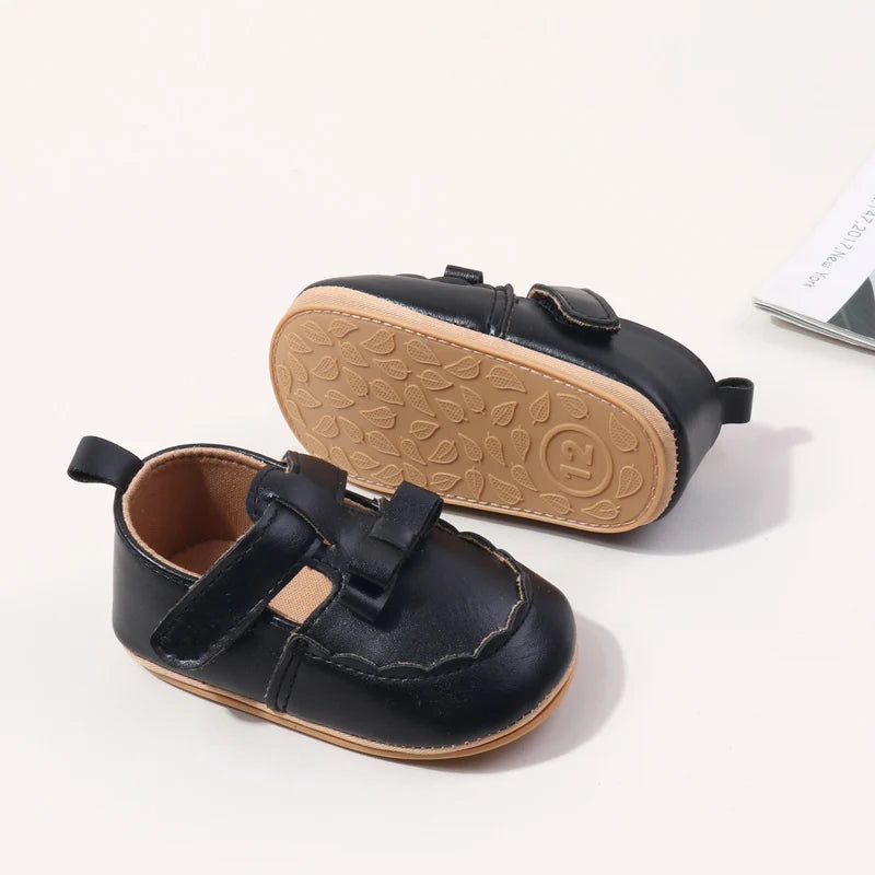 Hot Sale Spring and Autumn Baby Girl Princess Fashion Design Anti Slip Shoes Hign Quality Breathable Toddler Shoes First Walkers