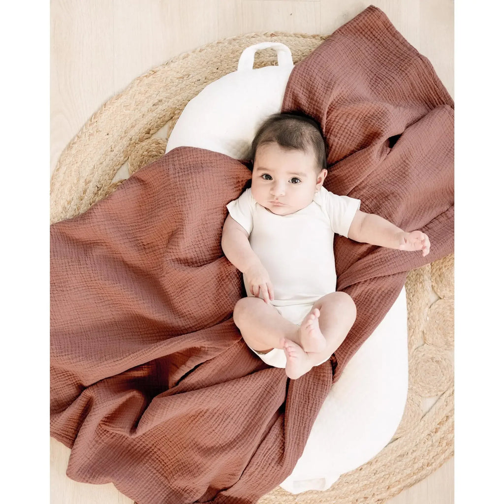 2PC Cotton Muslin Baby Swaddle Blankets Bedding Soft Receiving Blanket Newborn Baby Wrap Stroller Cover Babies Acceesories