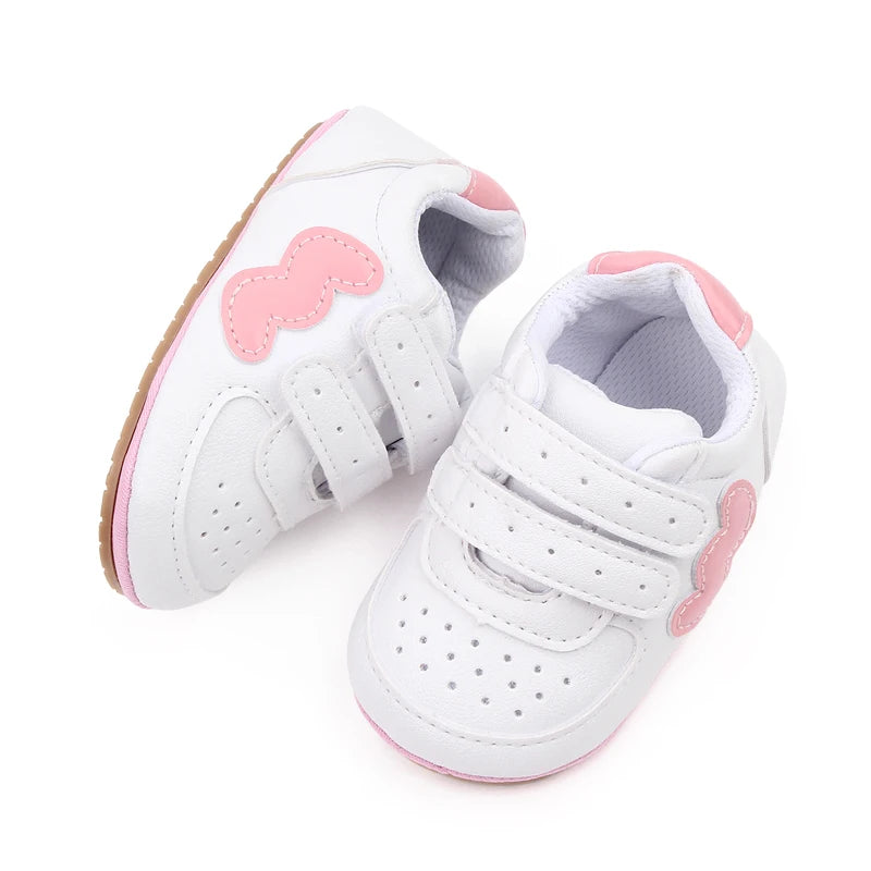 New Fashion Baby Shoes Spring and Autumn High Quality TPR Sole Anti-slip Water Proof Toddler Prewalking Outdoor Sneaker D2736