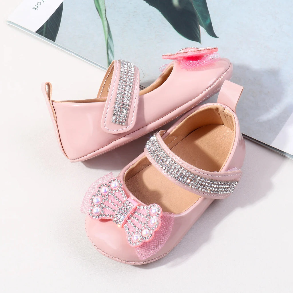 Spring/Summer New Cute Children's Shoes - 0-1 Years Old Princess Shoes, Anti-Slip Shoes, New Baby Learning Walkers