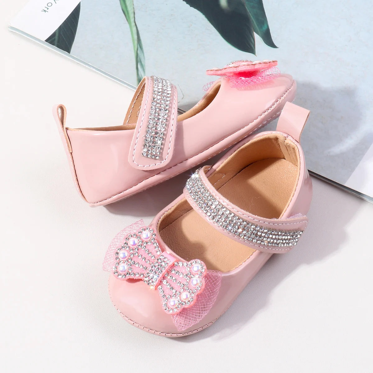 Spring/Summer New Cute Children's Shoes - 0-1 Years Old Princess Shoes, Anti-Slip Shoes, New Baby Learning Walkers