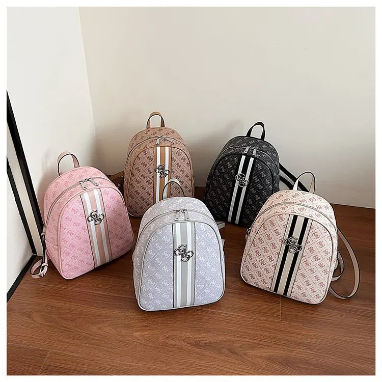 Elegant Leather Vintage Diaper Bag: Luxury Crossbody Handbag For Women With Designer Letter Logo And Large Tote Capacity